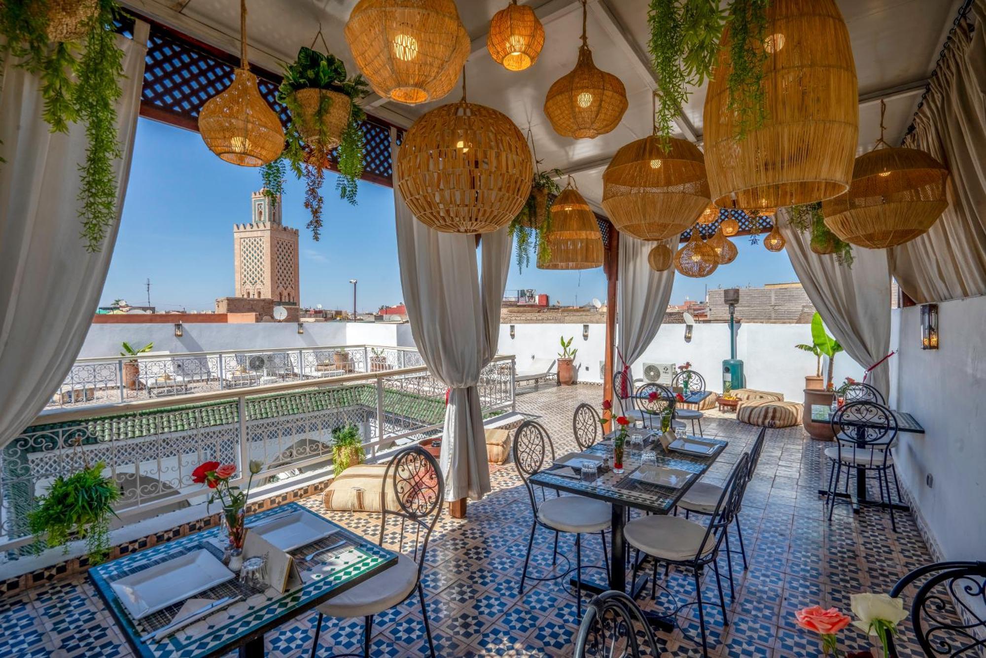 Riad Les Cornes De Gazelle Marrákes Kültér fotó