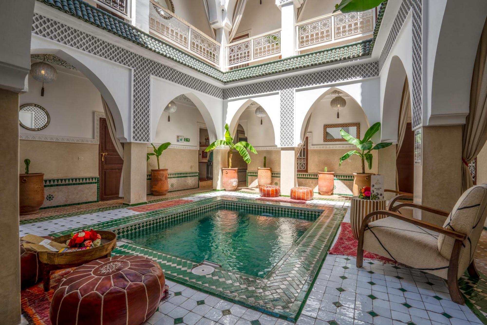 Riad Les Cornes De Gazelle Marrákes Kültér fotó