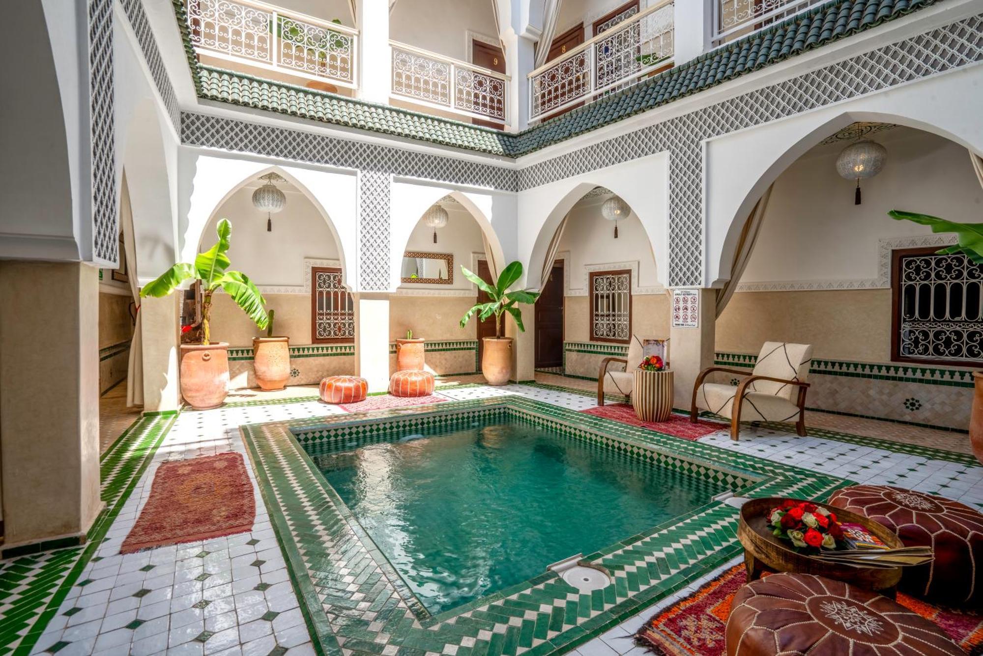 Riad Les Cornes De Gazelle Marrákes Kültér fotó