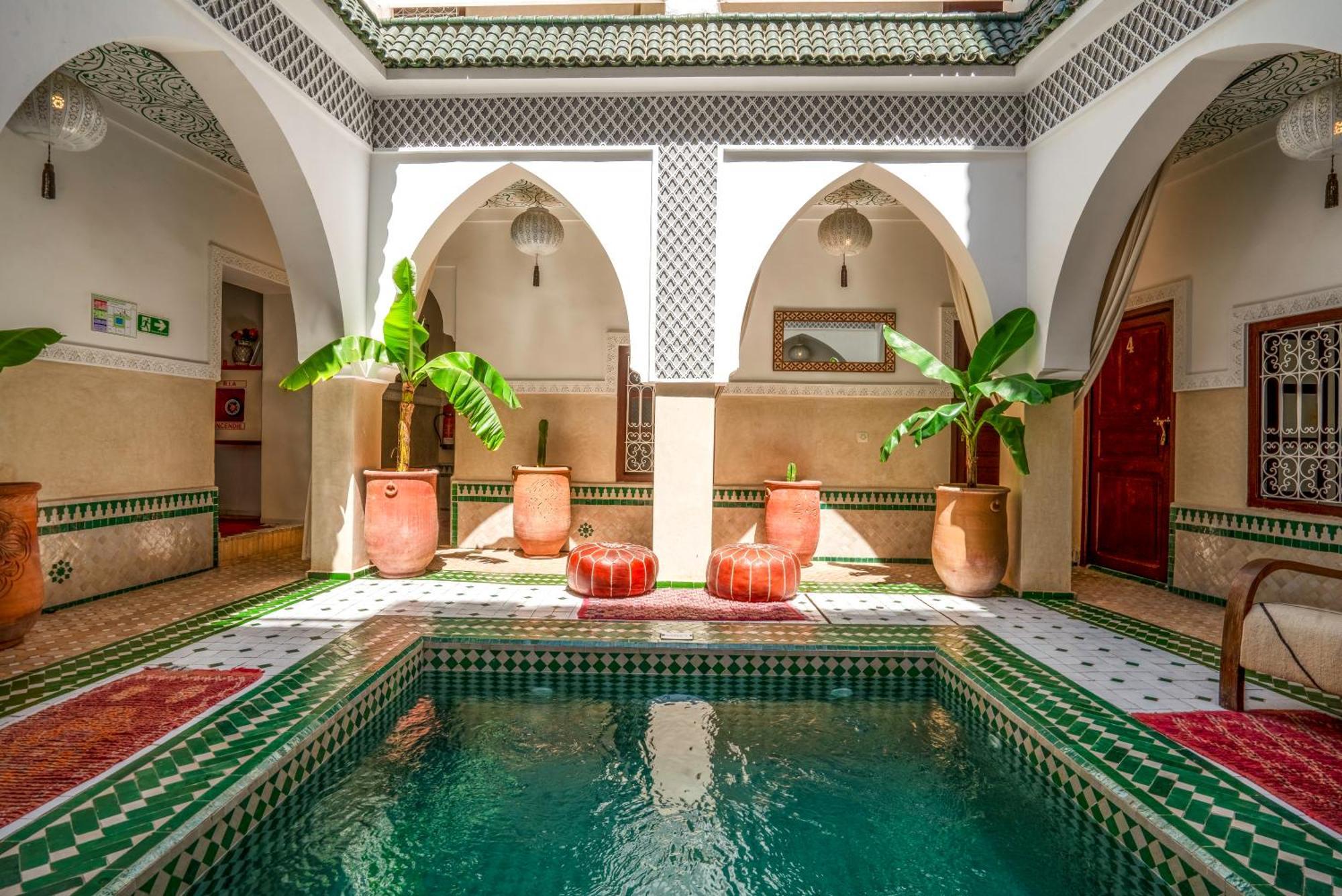 Riad Les Cornes De Gazelle Marrákes Kültér fotó